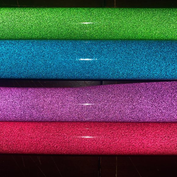 Siser TWINKLE Smooth Glitter HTV Rolls (Set of 8) - Picture 2 of 2